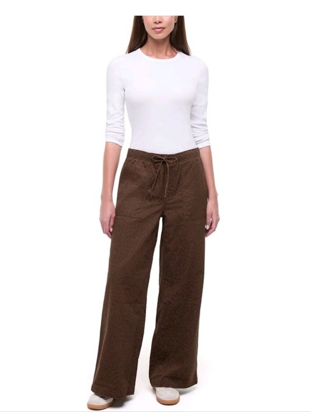 (6) Gap Ladies  Drawstring Twill Pants